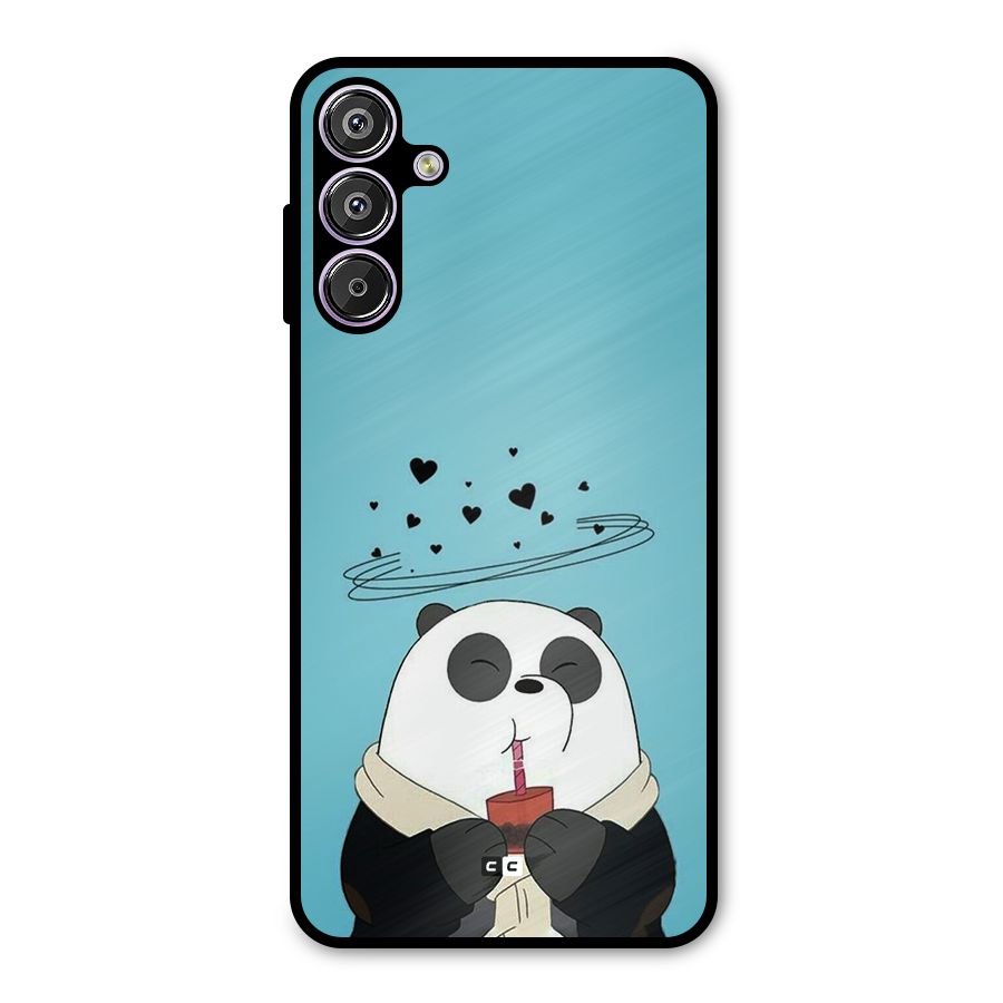 Pandaa Ji Metal Back Case for Galaxy M15