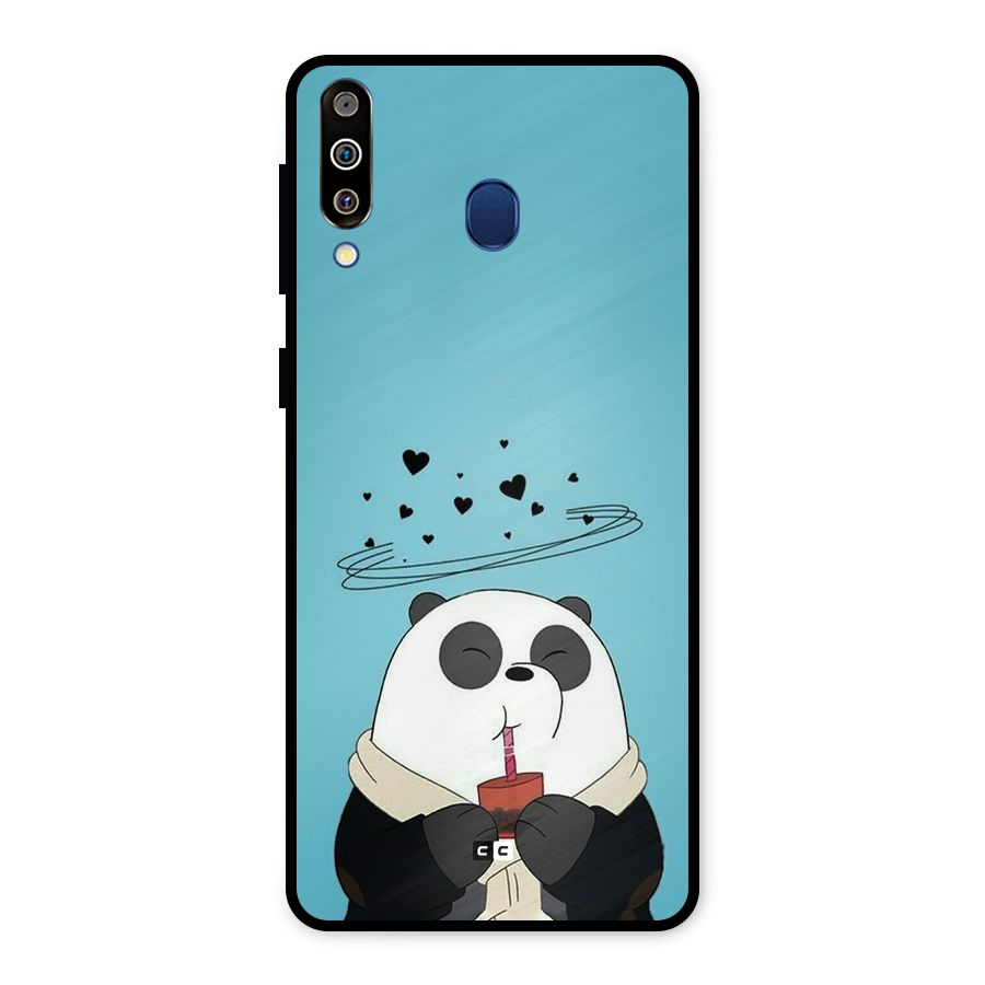 Pandaa Ji Metal Back Case for Galaxy M30