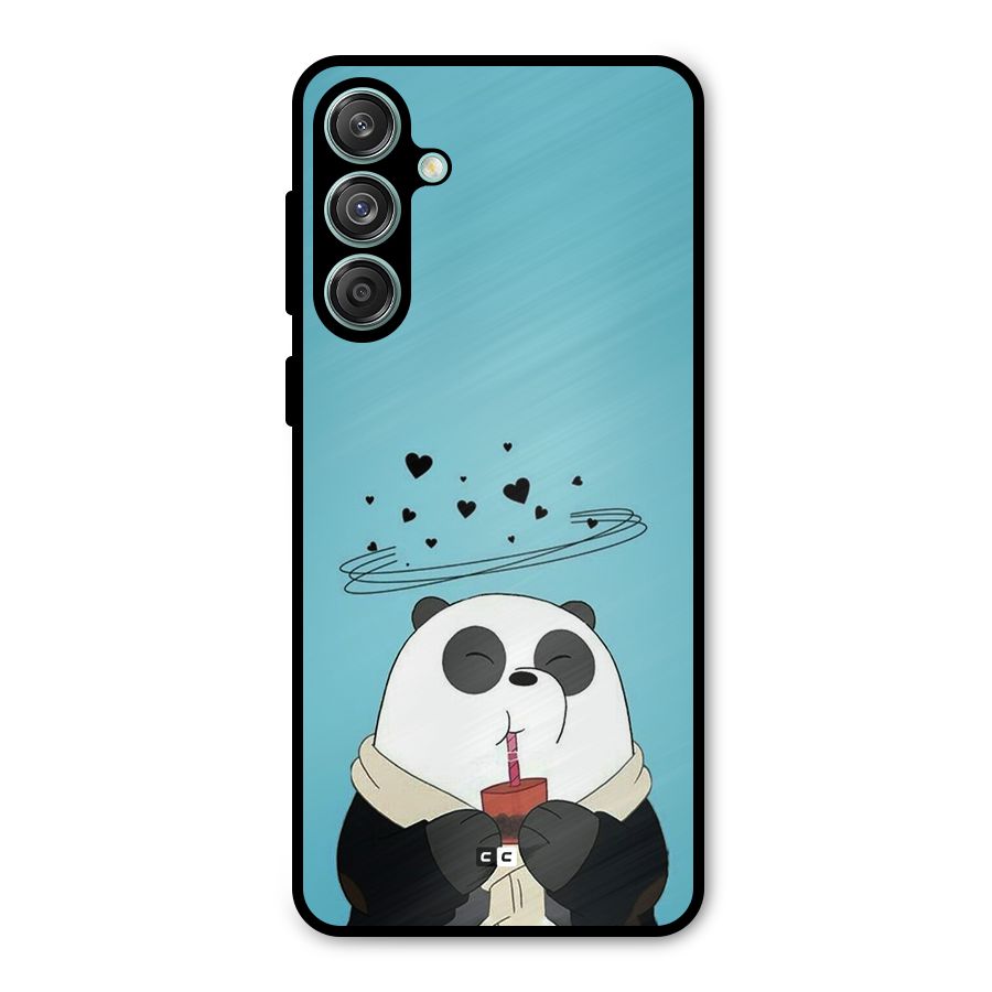 Pandaa Ji Metal Back Case for Galaxy M55 5G