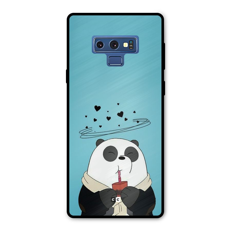 Pandaa Ji Metal Back Case for Galaxy Note 9