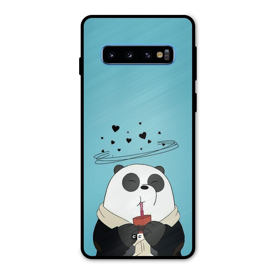 Pandaa Ji Metal Back Case for Galaxy S10