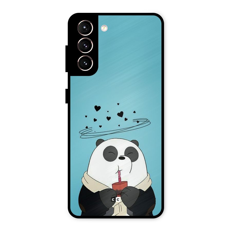 Pandaa Ji Metal Back Case for Galaxy S21 5G