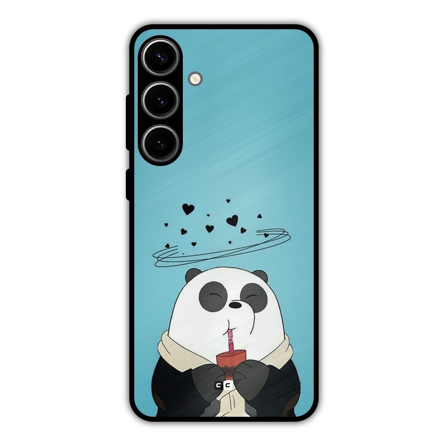 Pandaa Ji Metal Back Case for Galaxy S24 Plus