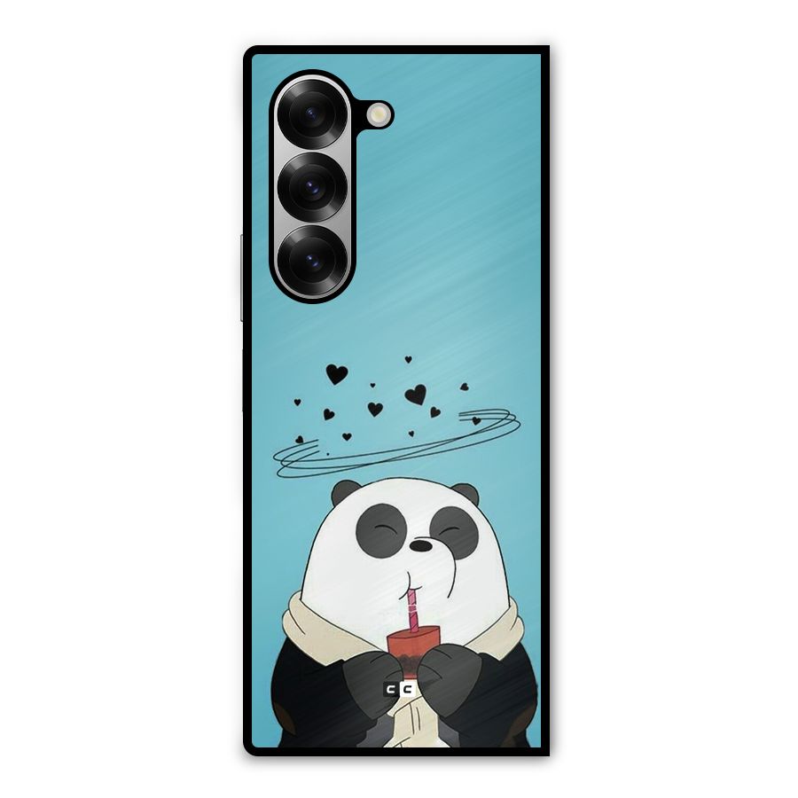 Pandaa Ji Metal Back Case for Galaxy Z Fold6