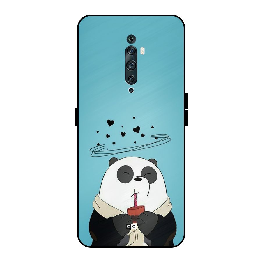 Pandaa Ji Metal Back Case for Oppo Reno2 Z