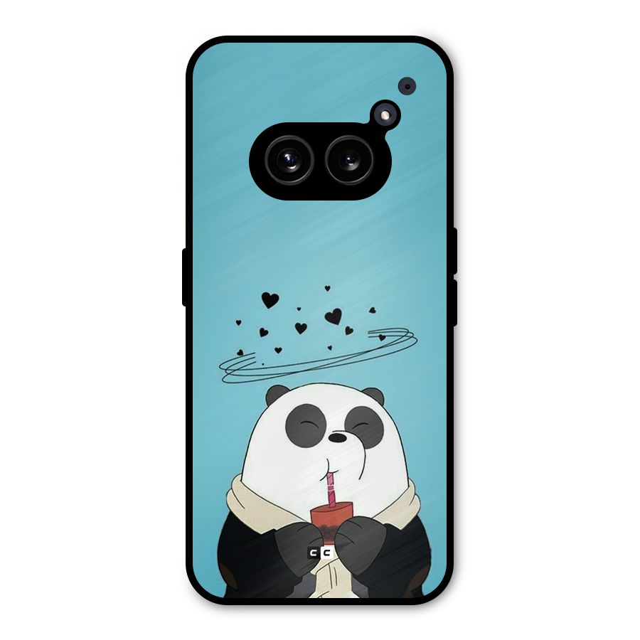 Pandaa Ji Metal Back Case for Nothing Phone 2a