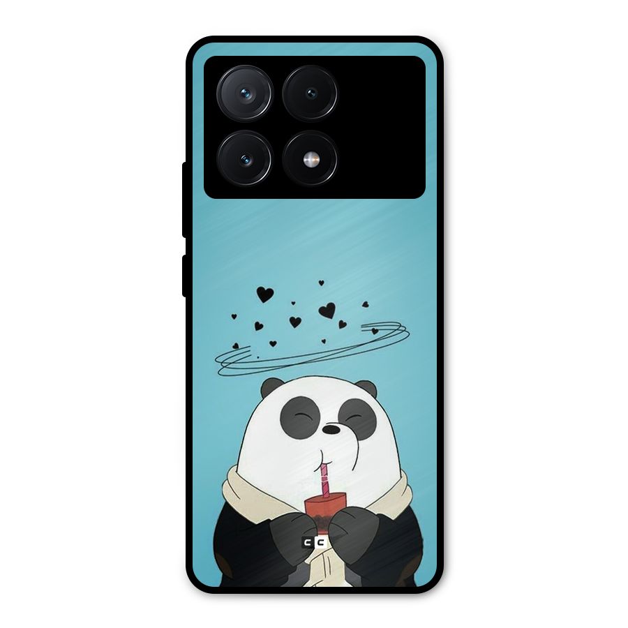 Pandaa Ji Metal Back Case for Poco X6 Pro