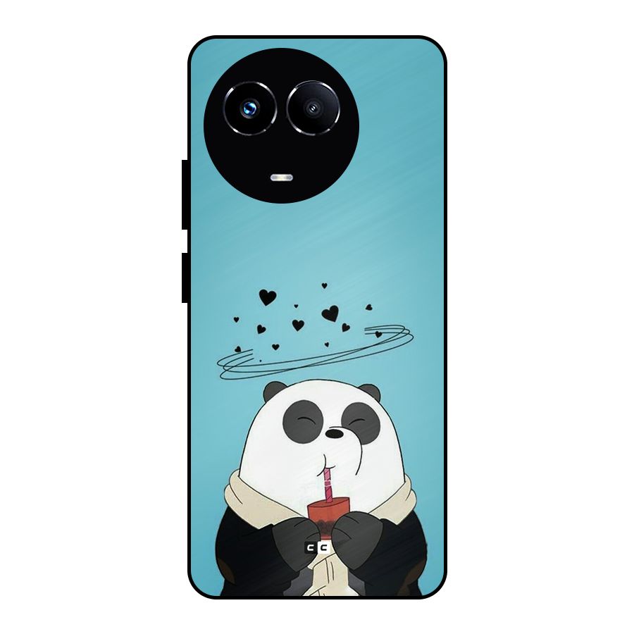Pandaa Ji Metal Back Case for Realme 11X