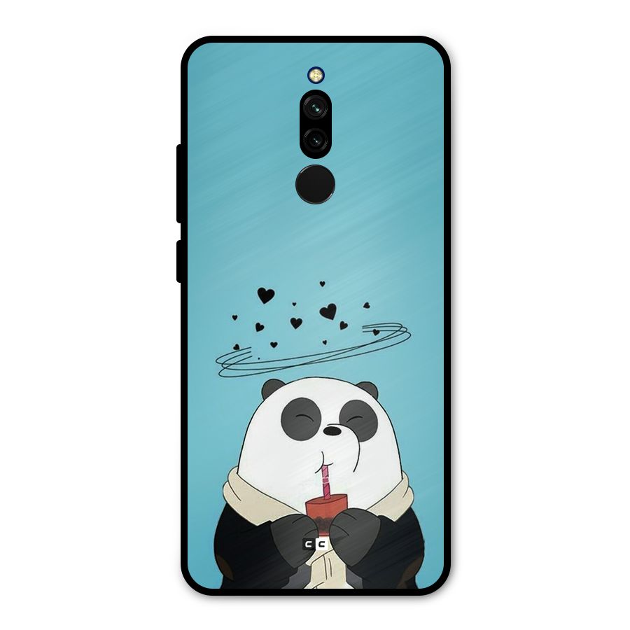 Pandaa Ji Metal Back Case for Redmi 8