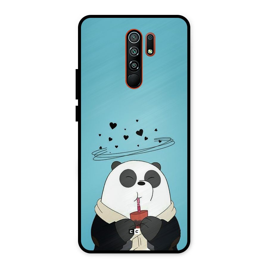 Pandaa Ji Metal Back Case for Redmi 9 Prime