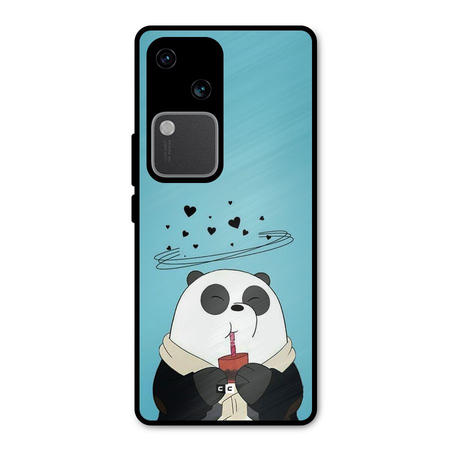Pandaa Ji Metal Back Case for Vivo V30 Pro