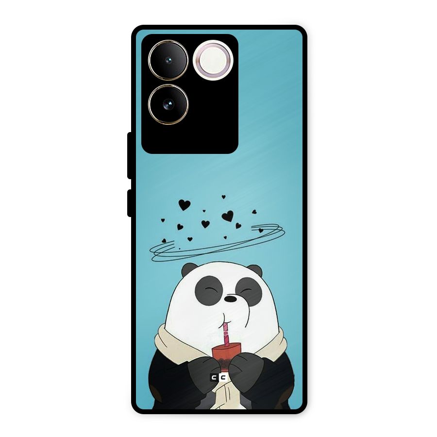 Pandaa Ji Metal Back Case for iQOO Z7 Pro