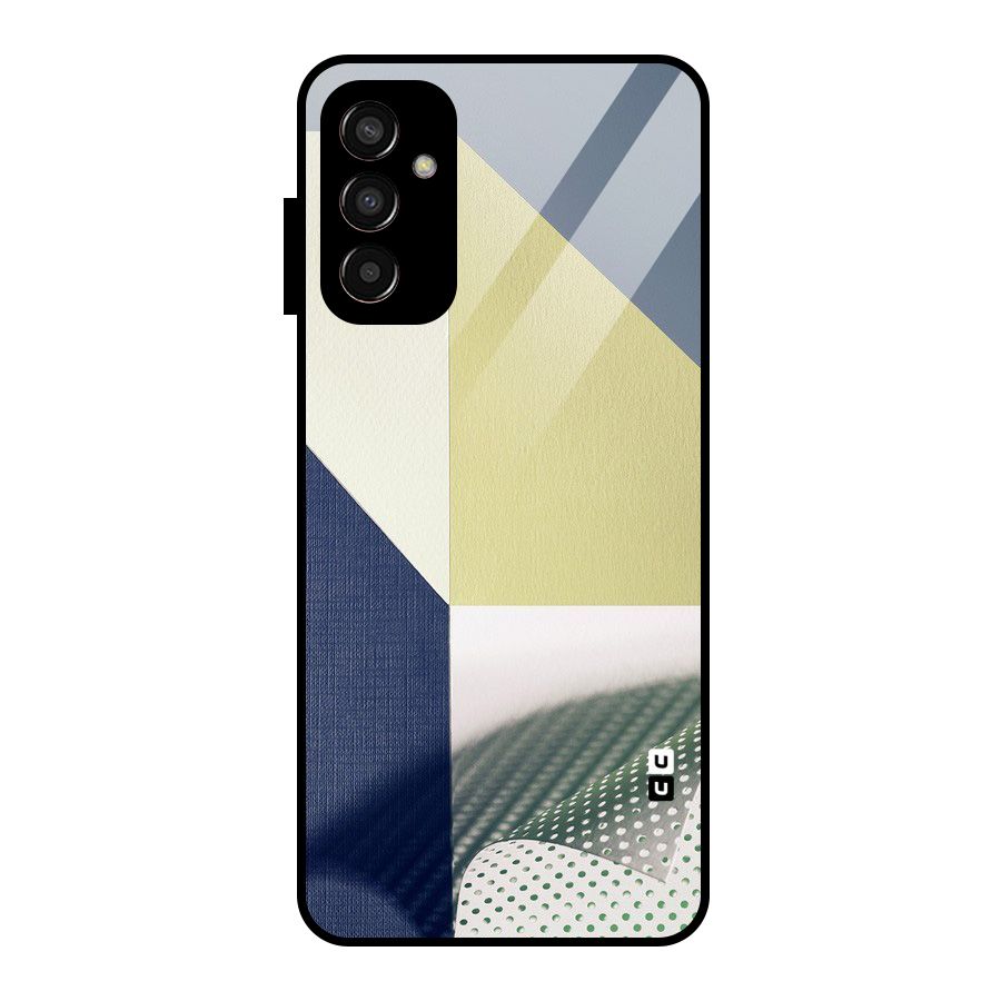 Paper Art Glass Back Case for Galaxy F13