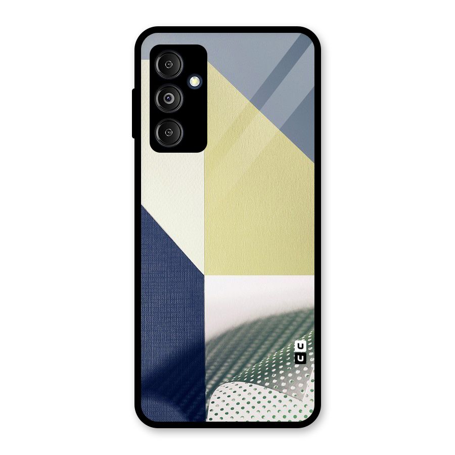 Paper Art Glass Back Case for Galaxy M14 5G