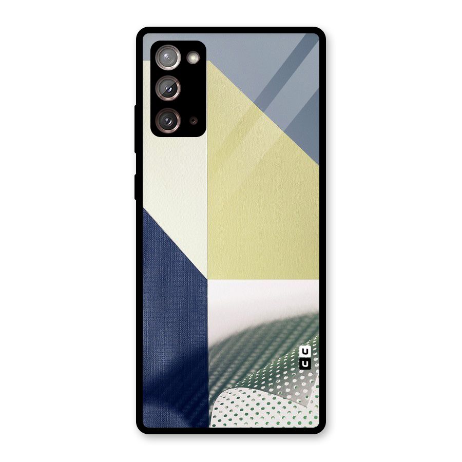 Paper Art Glass Back Case for Galaxy Note 20