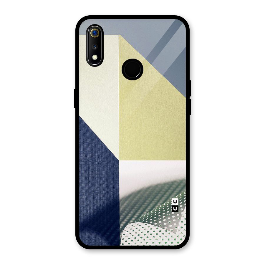 Paper Art Glass Back Case for Realme 3i