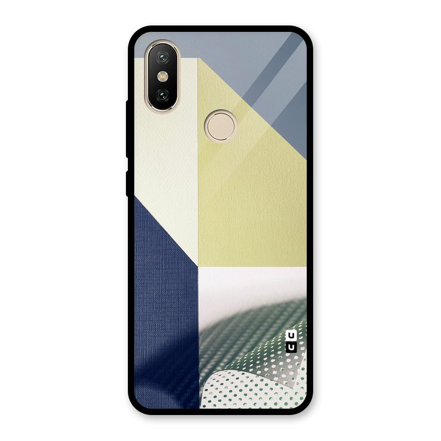 Paper Art Glass Back Case for Redmi A2