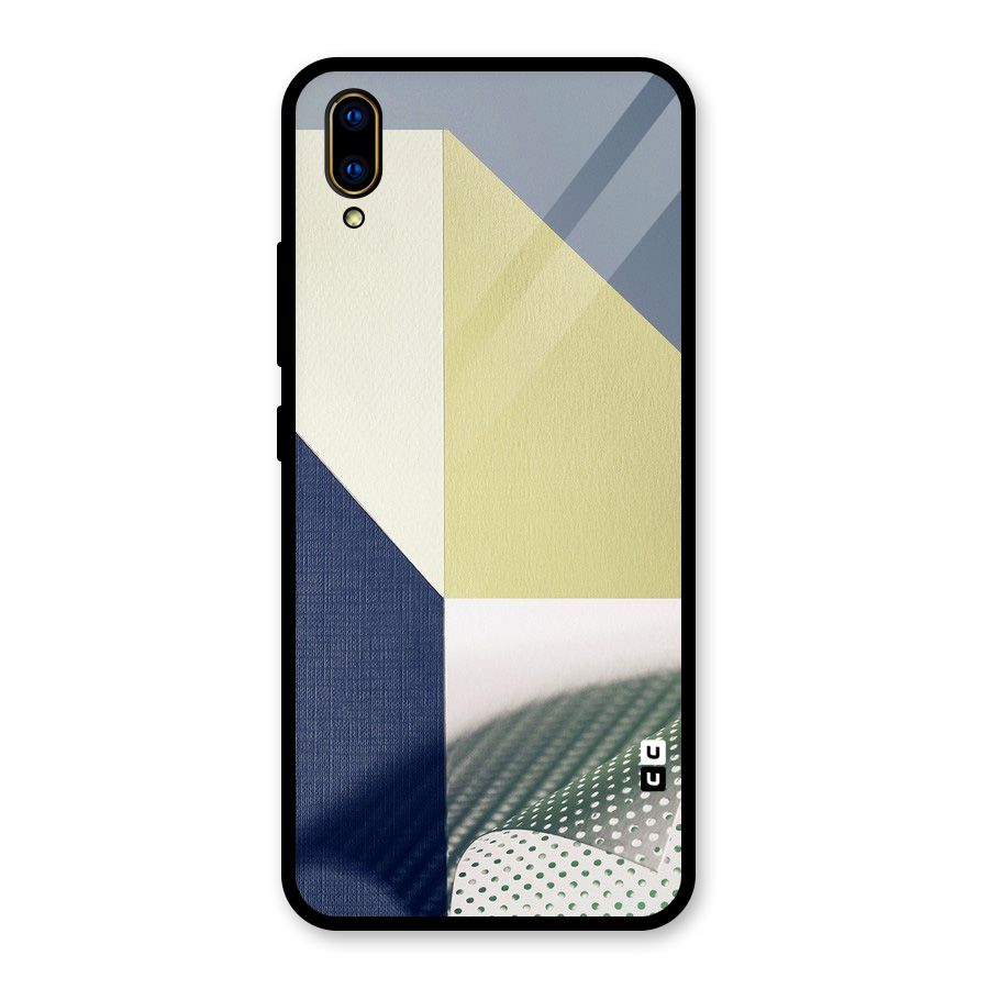Paper Art Glass Back Case for Vivo V11 Pro