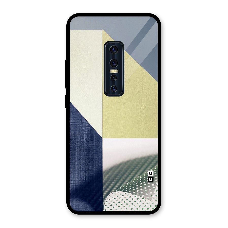 Paper Art Glass Back Case for Vivo V17 Pro