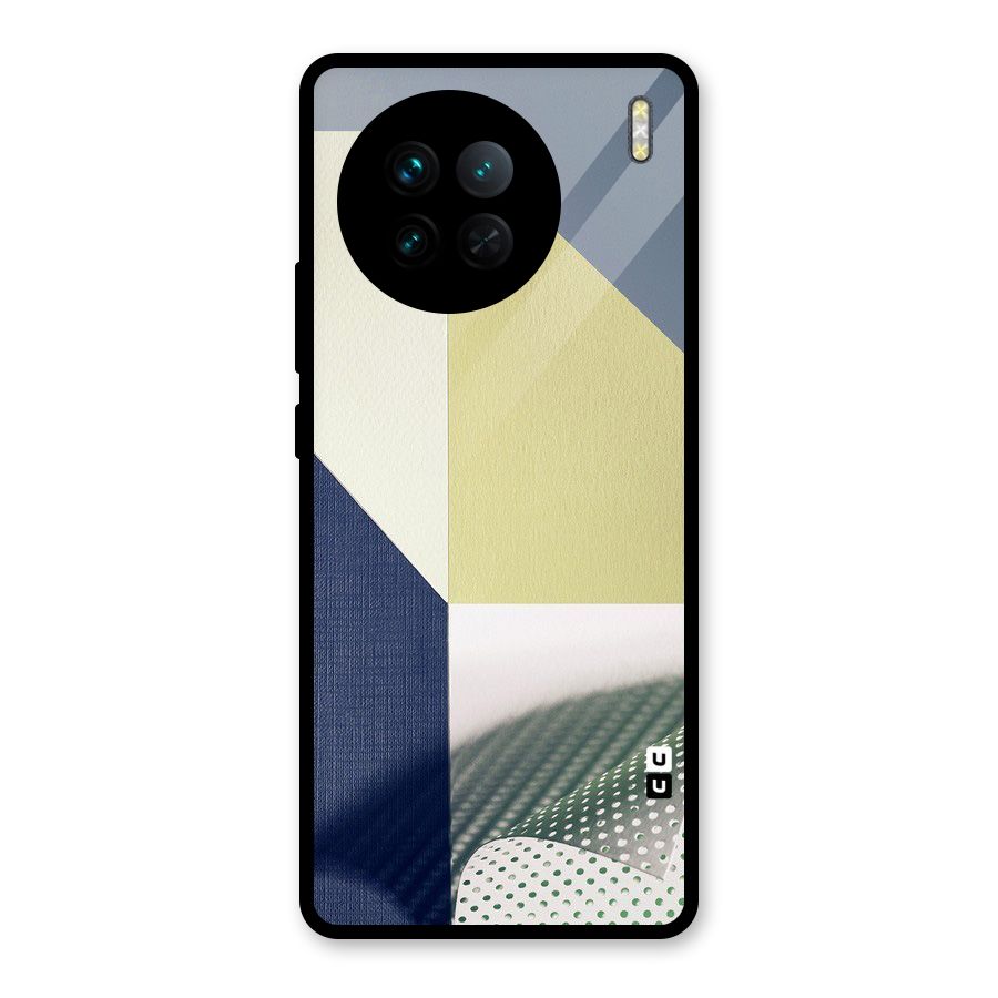 Paper Art Glass Back Case for Vivo X90