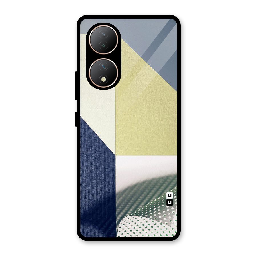 Paper Art Glass Back Case for Vivo Y100A