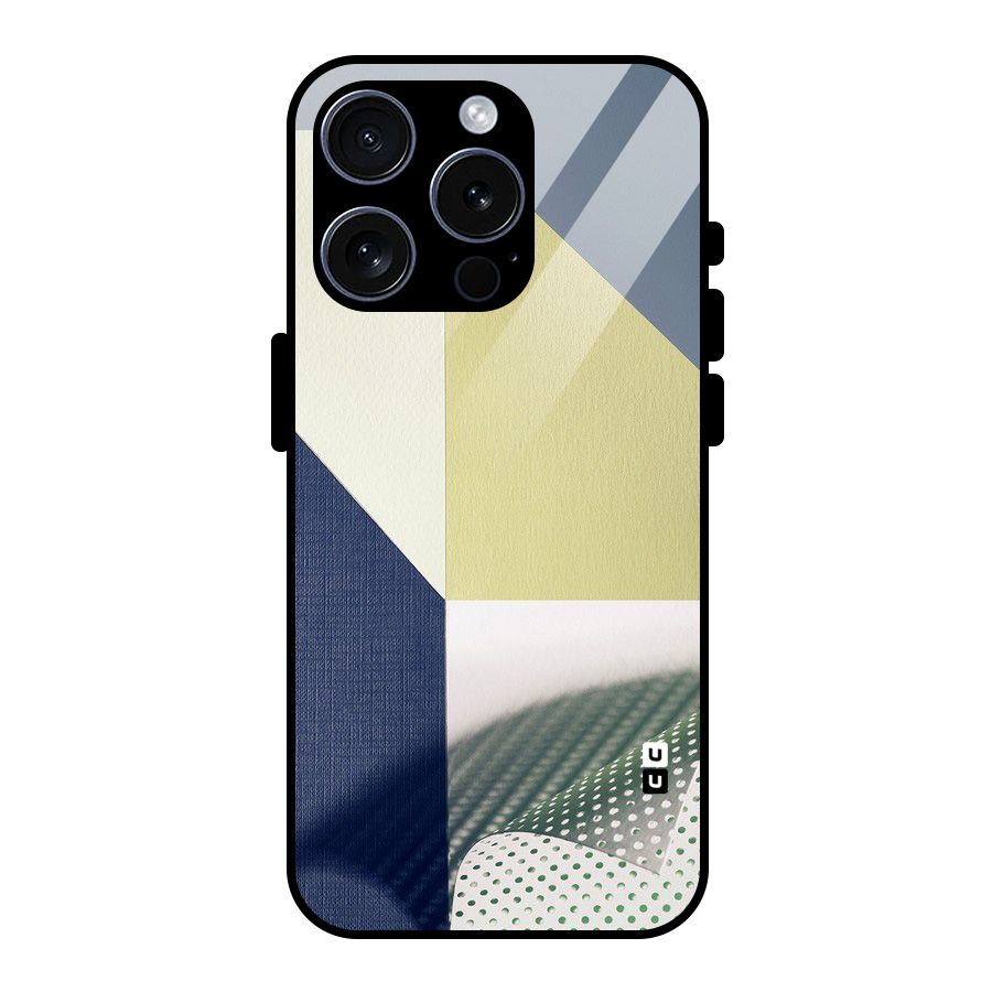 Paper Art Glass Back Case for iPhone 15 Pro