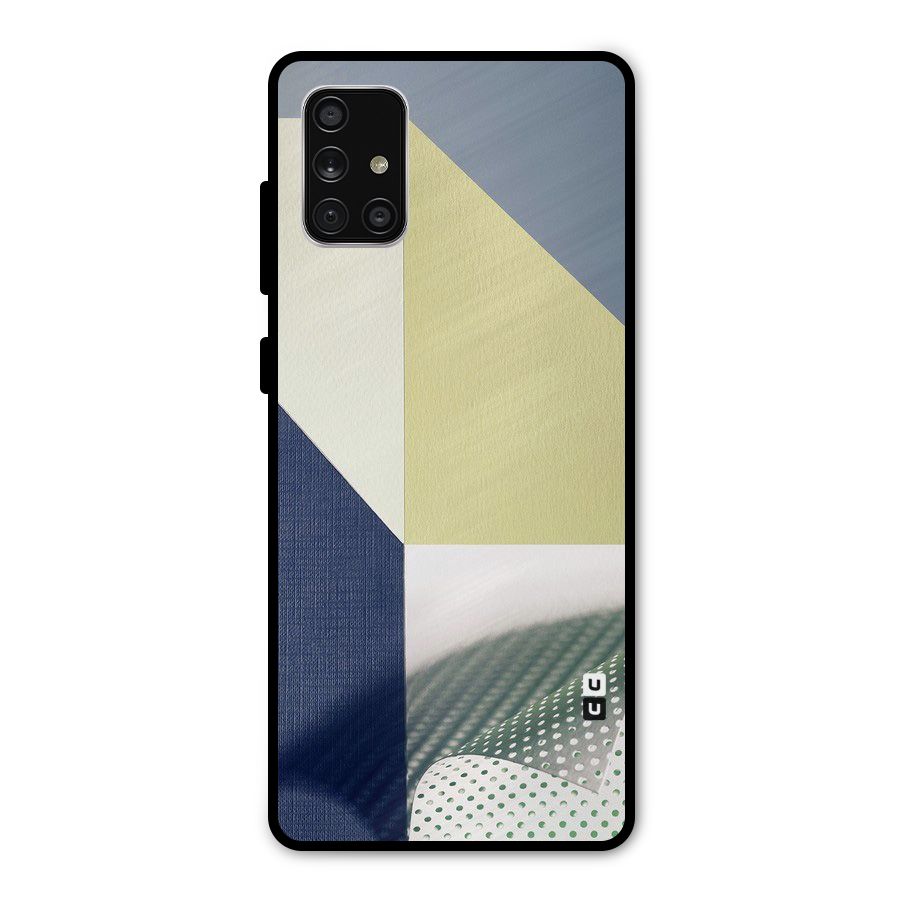 Paper Art Metal Back Case for Galaxy A71
