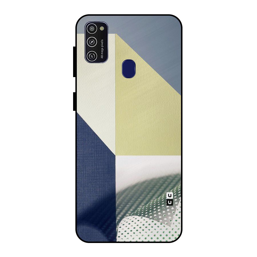 Paper Art Metal Back Case for Galaxy M21