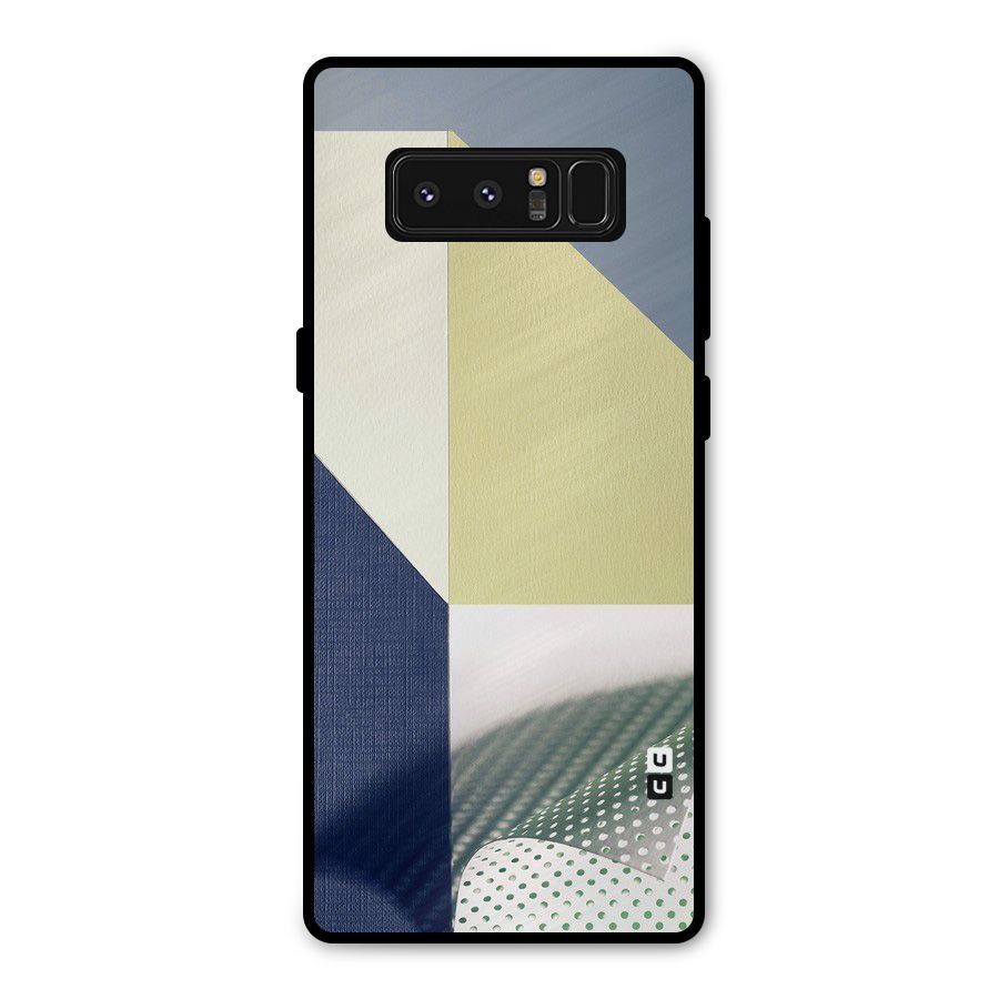 Paper Art Metal Back Case for Galaxy Note 8