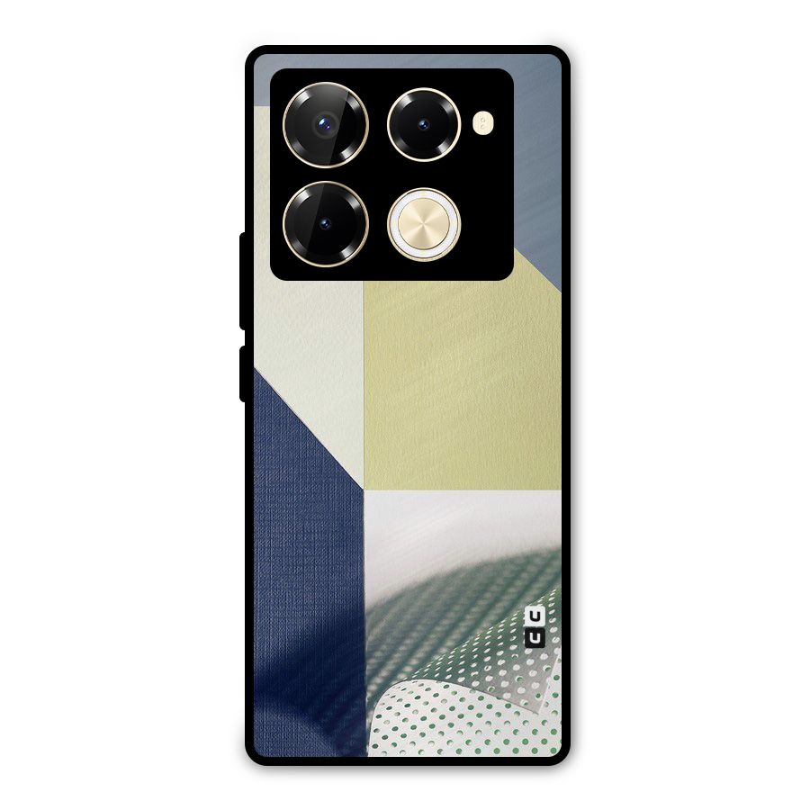 Paper Art Metal Back Case for Infinix Note 40 Pro Plus