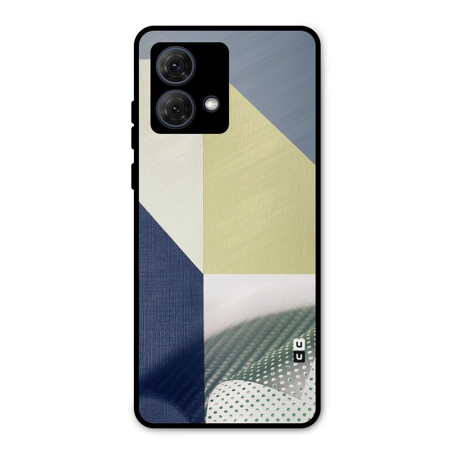Paper Art Metal Back Case for Moto G84