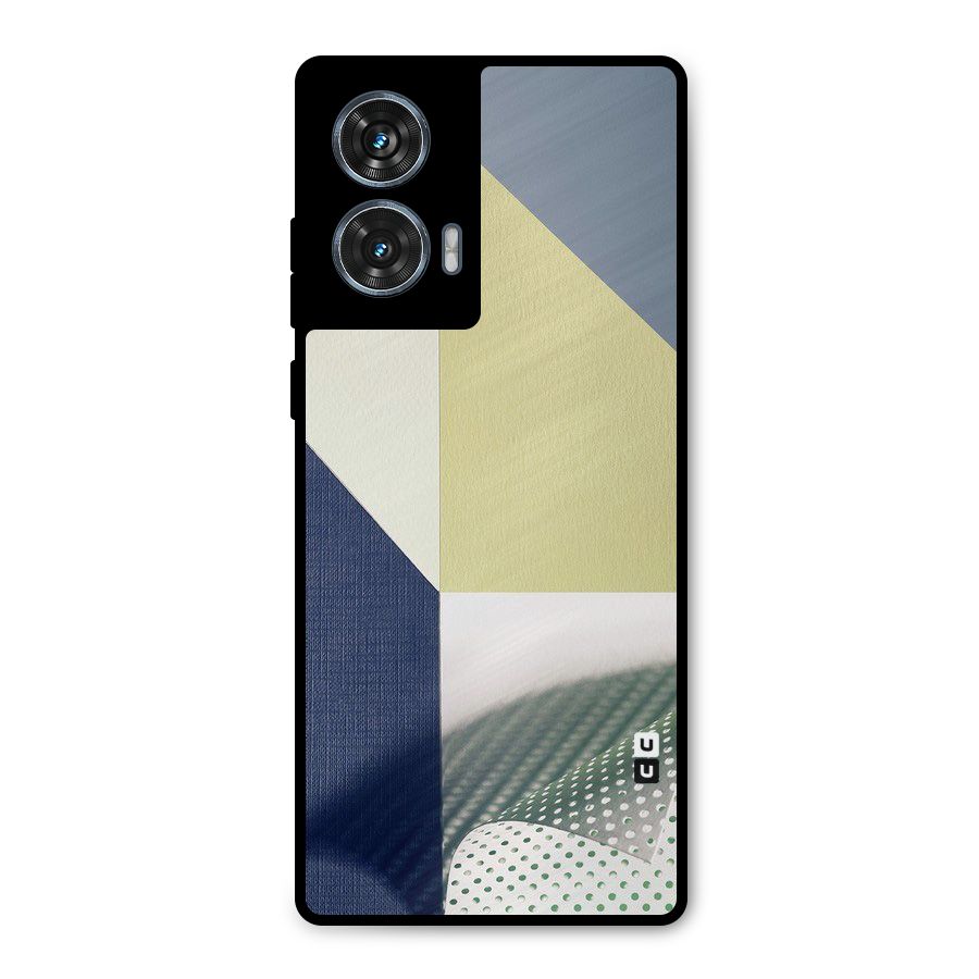 Paper Art Metal Back Case for Motorola Edge 50 Fusion