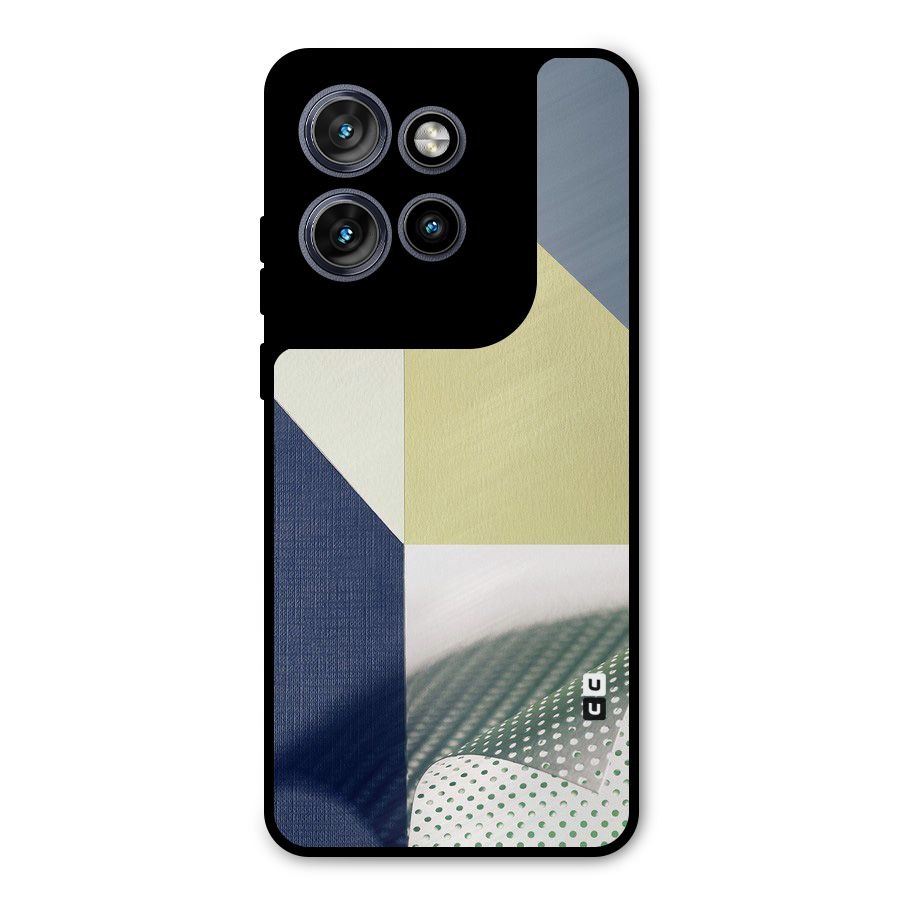 Paper Art Metal Back Case for Motorola Edge 50 Neo