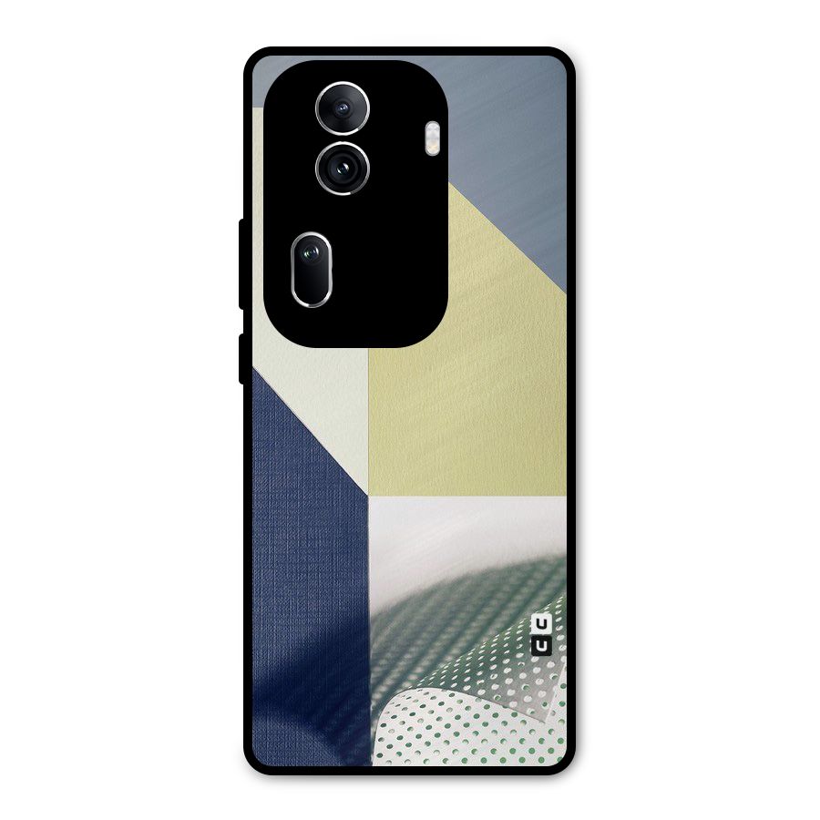 Paper Art Metal Back Case for Oppo Reno11 Pro 5G