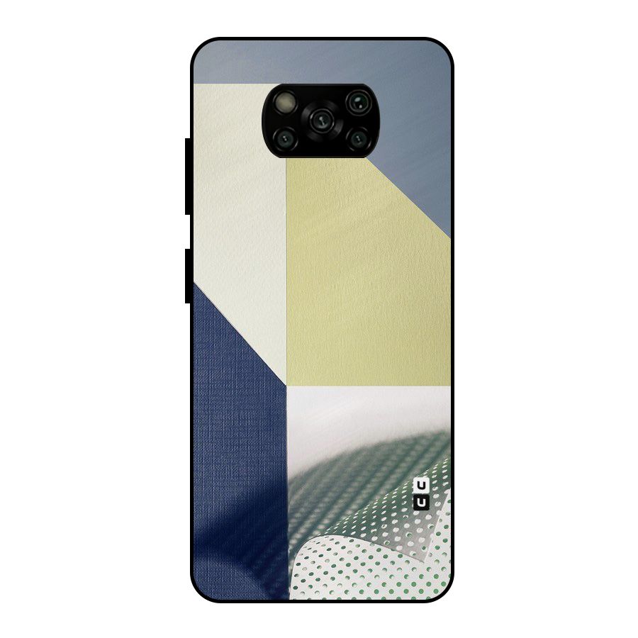 Paper Art Metal Back Case for Poco X3