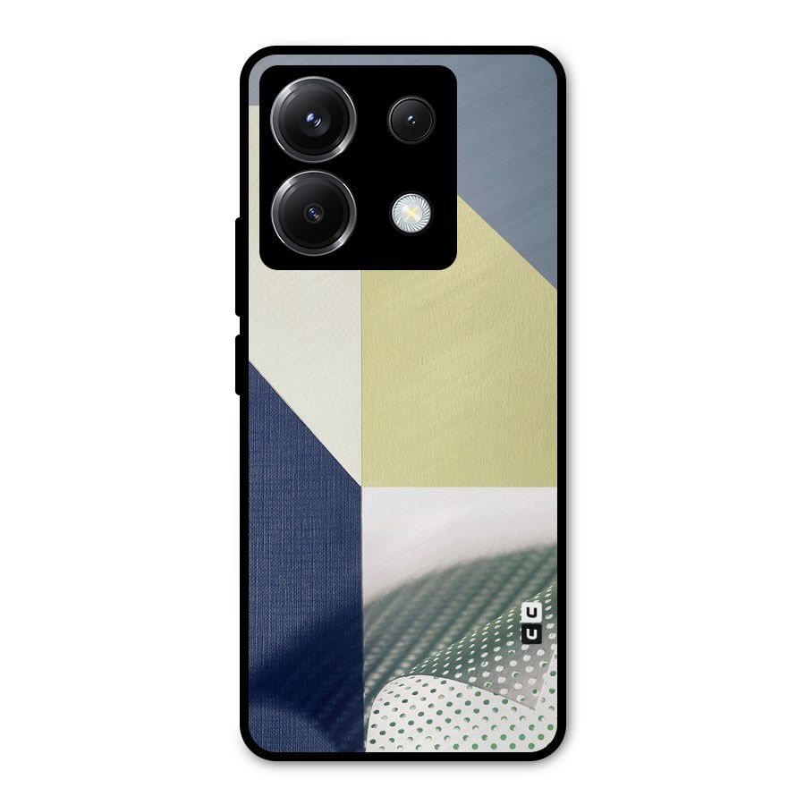 Paper Art Metal Back Case for Poco X6