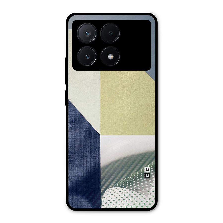 Paper Art Metal Back Case for Poco X6 Pro