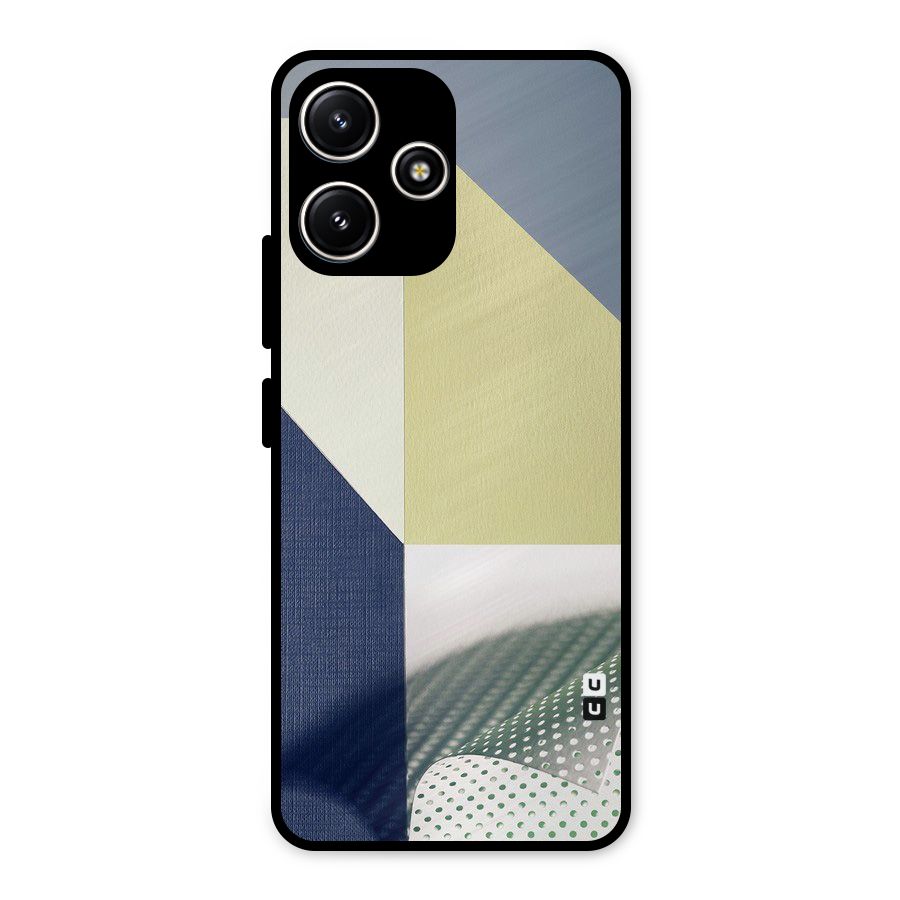 Paper Art Metal Back Case for Redmi 12 5G