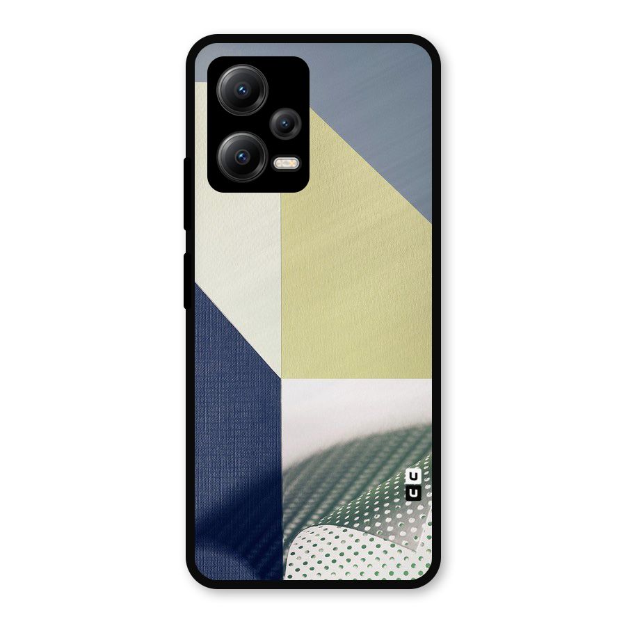 Paper Art Metal Back Case for Redmi Note 12 5G