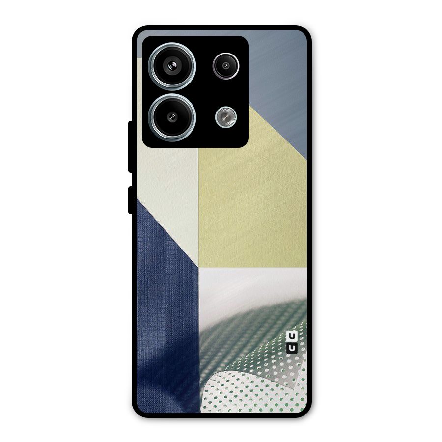 Paper Art Metal Back Case for Redmi Note 13 Pro 5G