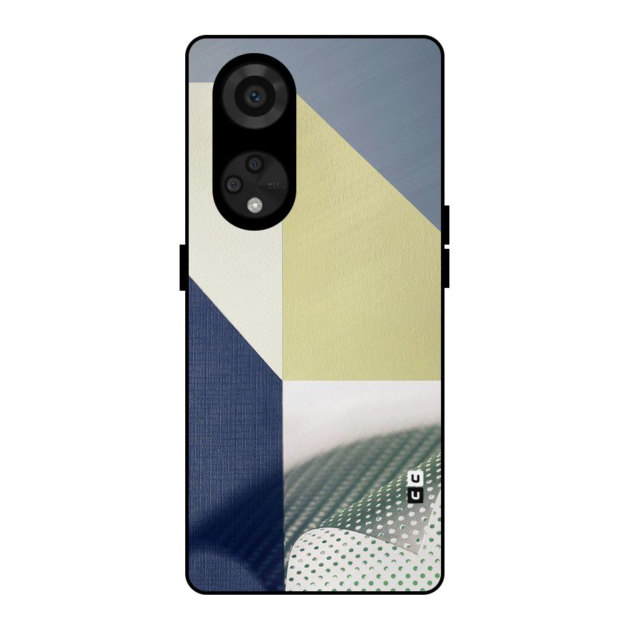 Paper Art Metal Back Case for Reno8 T 5G