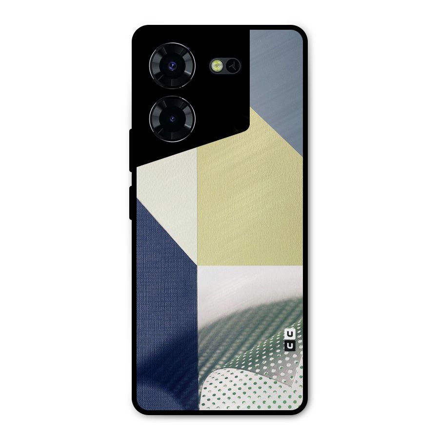 Paper Art Metal Back Case for Tecno Pova 5 Pro 5G