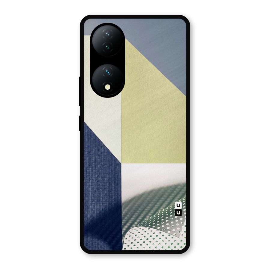 Paper Art Metal Back Case for Vivo T2