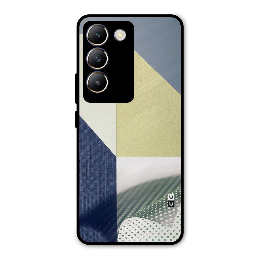Paper Art Metal Back Case for Vivo T3 5G