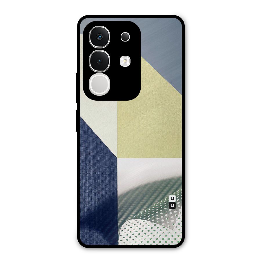 Paper Art Metal Back Case for Vivo T4x