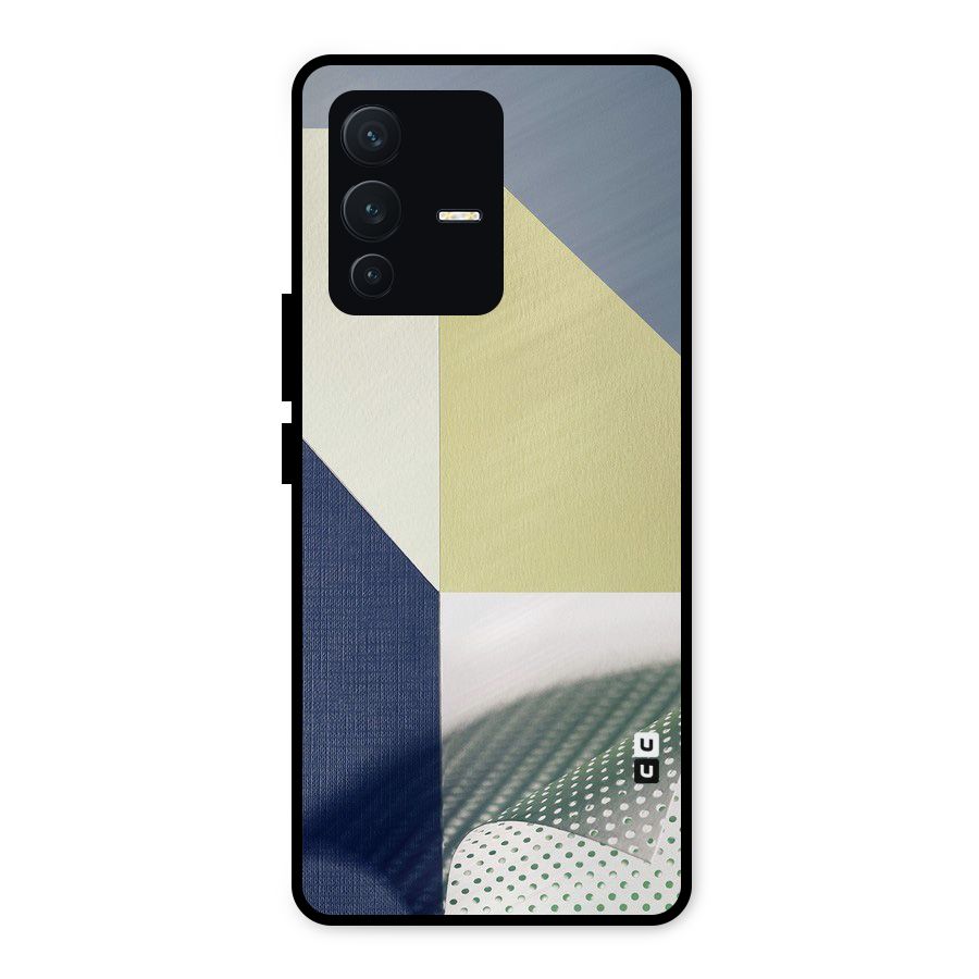 Paper Art Metal Back Case for Vivo V23 5G
