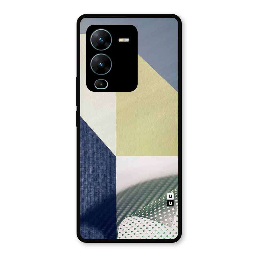 Paper Art Metal Back Case for Vivo V25 Pro