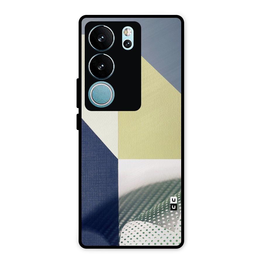 Paper Art Metal Back Case for Vivo V29 Pro