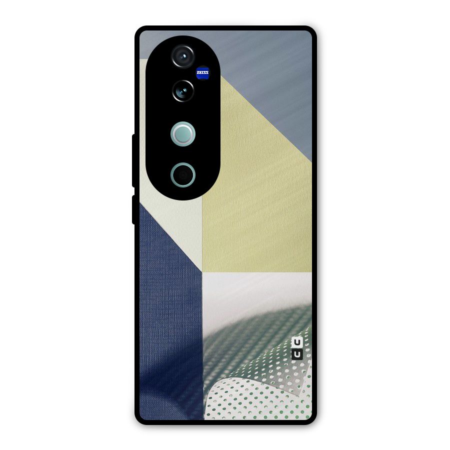 Paper Art Metal Back Case for Vivo V40 Pro