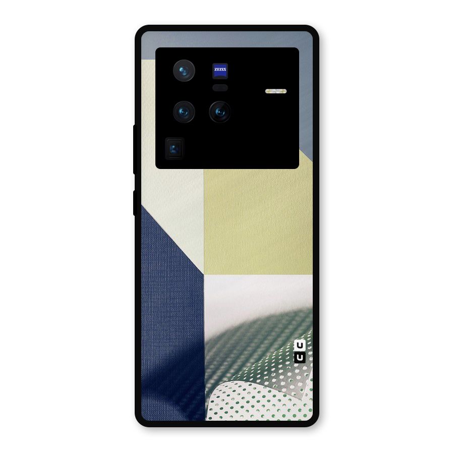 Paper Art Metal Back Case for Vivo X80 Pro